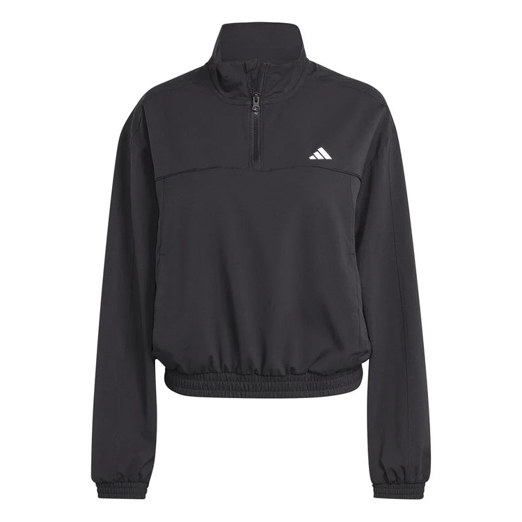 adidas AEROREADY Train Essentials Woven Quarter-Zip Track Jacket - Women - Sports Excellence