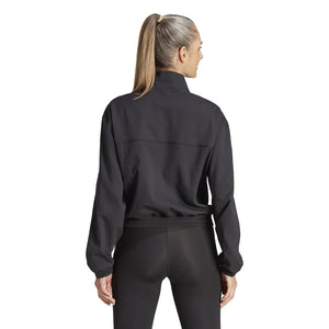 adidas AEROREADY Train Essentials Woven Quarter-Zip Track Jacket - Women - Sports Excellence