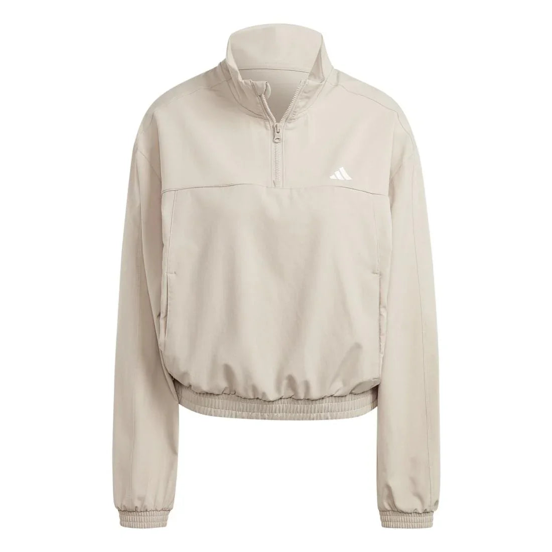 adidas Aeroready Train Essentials Woven 1/4 Zip Track Jacket - Women - Sports Excellence