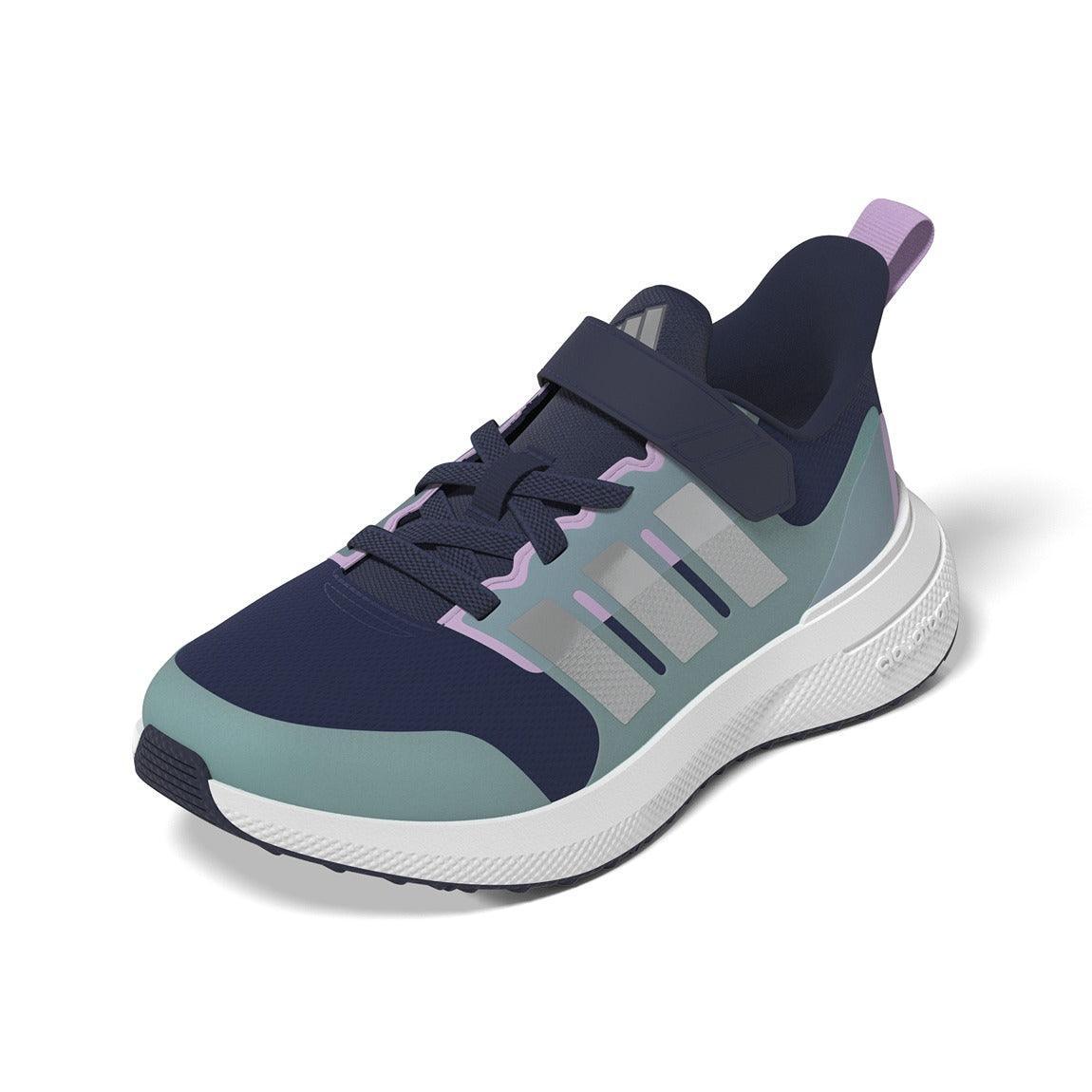 adidas Fortarun 2.0 Cloudfoam Elastic Lace up Running Shoes - Kids - Sports Excellence