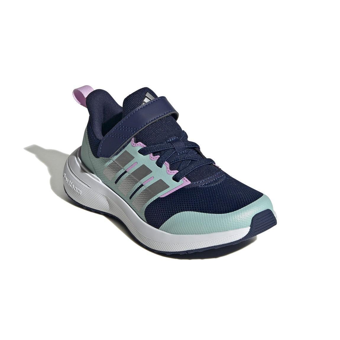 adidas Fortarun 2.0 Cloudfoam Elastic Lace up Running Shoes - Kids - Sports Excellence
