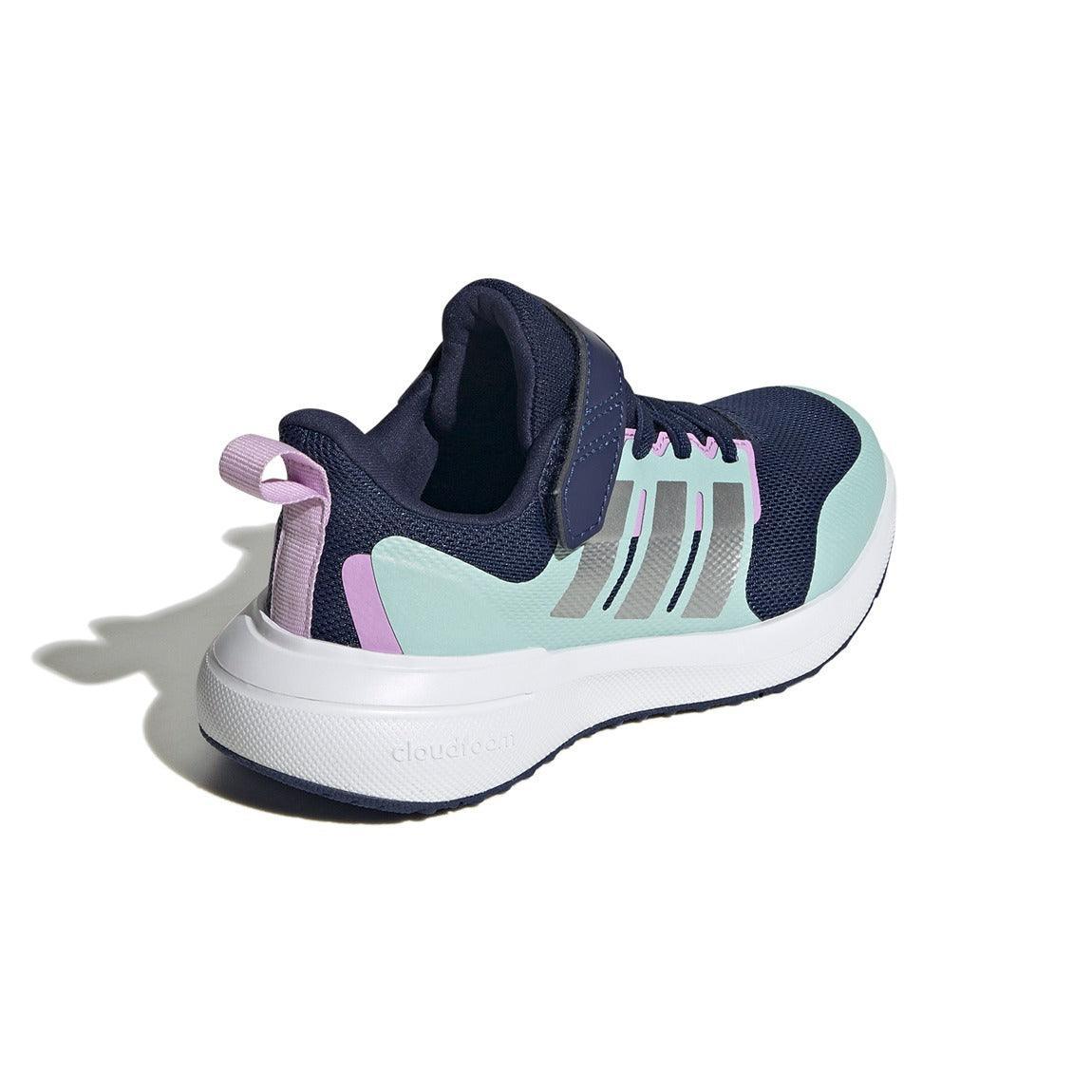 adidas Fortarun 2.0 Cloudfoam Elastic Lace up Running Shoes - Kids - Sports Excellence