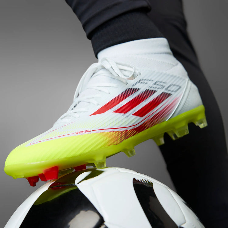 Adidas F50 league FG/MG Mid Women's Soccer Cleat (2025) - Sports Excellence