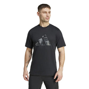 adidas Train Essentials Camo Graphic Logo Tee - Men - Sports Excellence