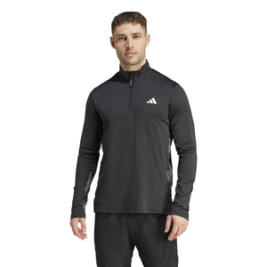 adidas Train Essentials Camo 1/4-Zip Longsleeve Sweatshirt - Men - Sports Excellence
