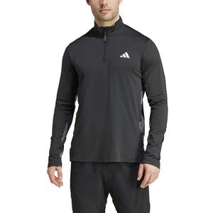 adidas Train Essentials Camo 1/4-Zip Longsleeve Sweatshirt - Men - Sports Excellence