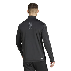 adidas Train Essentials Camo 1/4-Zip Longsleeve Sweatshirt - Men - Sports Excellence