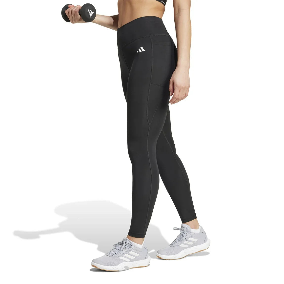 adidas Optime Essentials Stash Pocket Full-Length Leggings - Women - Sports Excellence