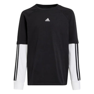 adidas Street Jam 2-in-1 Long Sleeve Tee - Kids - Sports Excellence