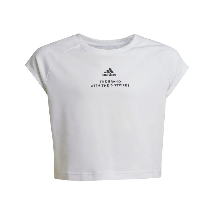 adidas Street Jam Crop T-Shirt - Girls - Sports Excellence