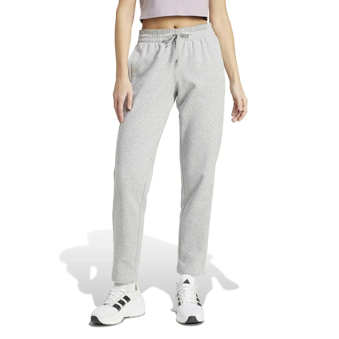 adidas Essentials Small Logo Feel Cozy Open Hem Pants - Women - Sports Excellence