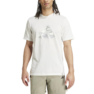 adidas Train Essentials Camo Graphic Logo Tee - Men - Sports Excellence