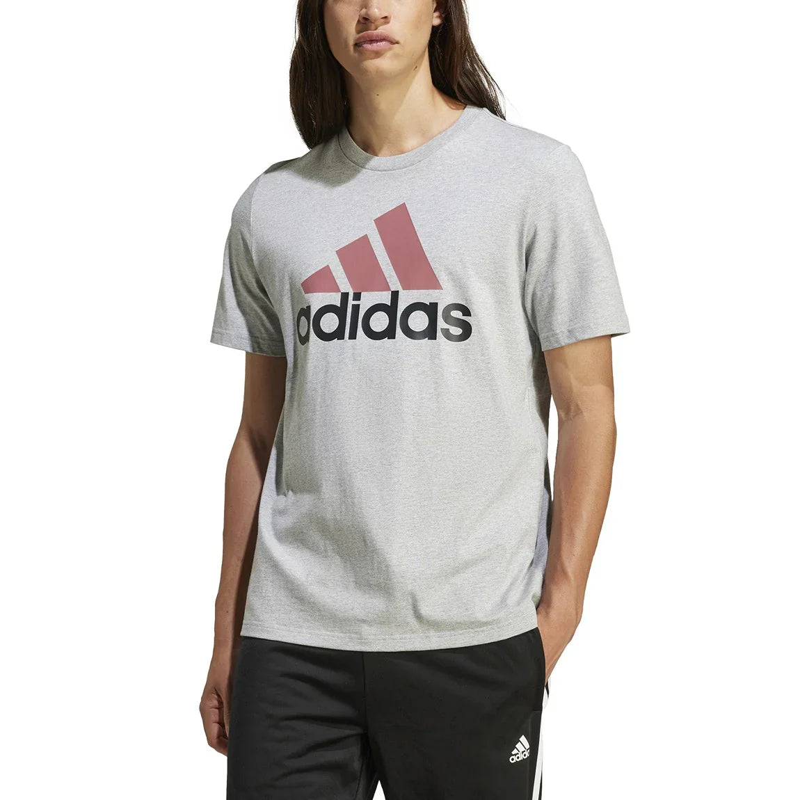 adidas Essentials Single Jersey Big Logo Tee - Men - Sports Excellence