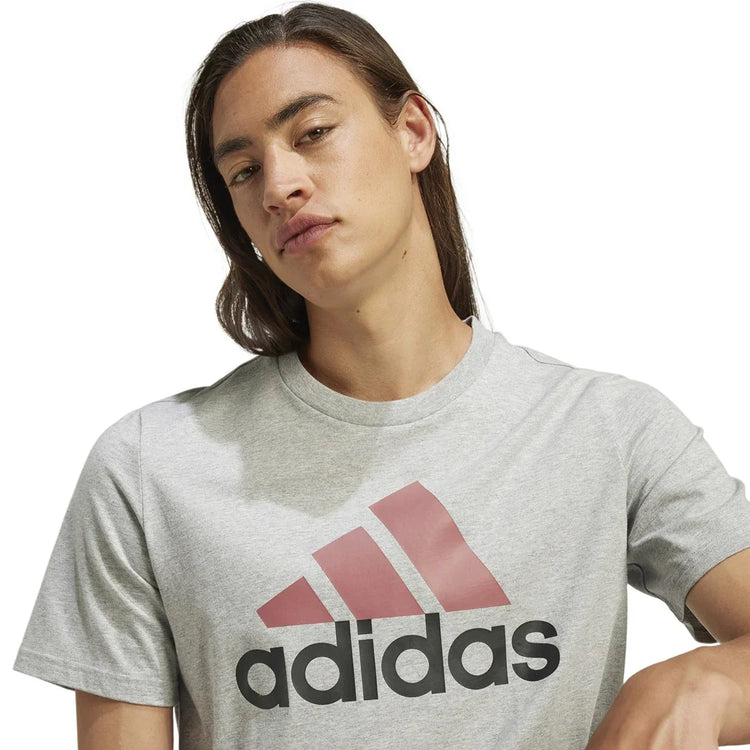 adidas Essentials Single Jersey Big Logo Tee - Men - Sports Excellence