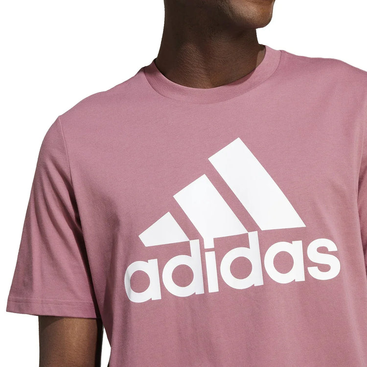 adidas Essentials Single Jersey Big Logo Tee - Men - Sports Excellence
