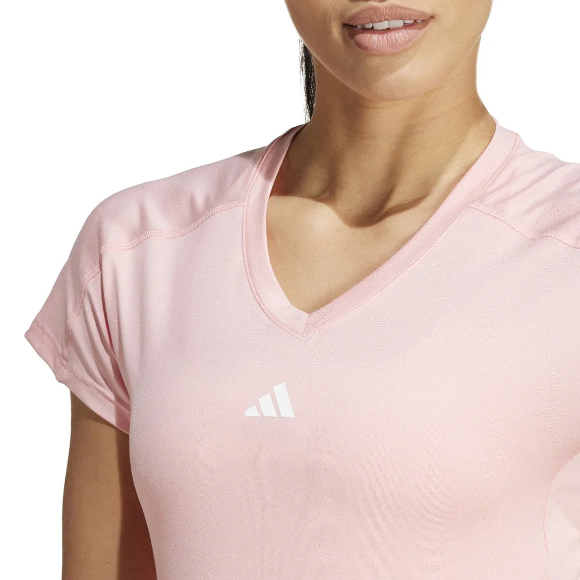 adidas AEROREADY Train Essentials V-Neck Tee - Women - Sports Excellence