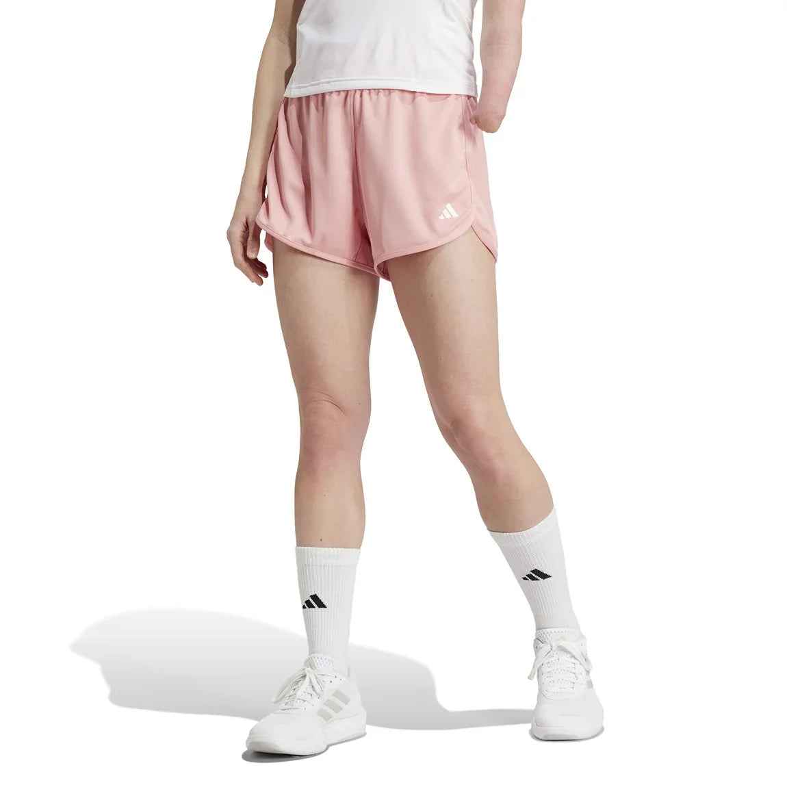 adidas Pacer Essentials Knit High-Rise Shorts - Women - Sports Excellence
