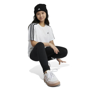 adidas Essentials 3-Stripes Cotton Loose Fit Boyfriend Tee - Girls - Sports Excellence