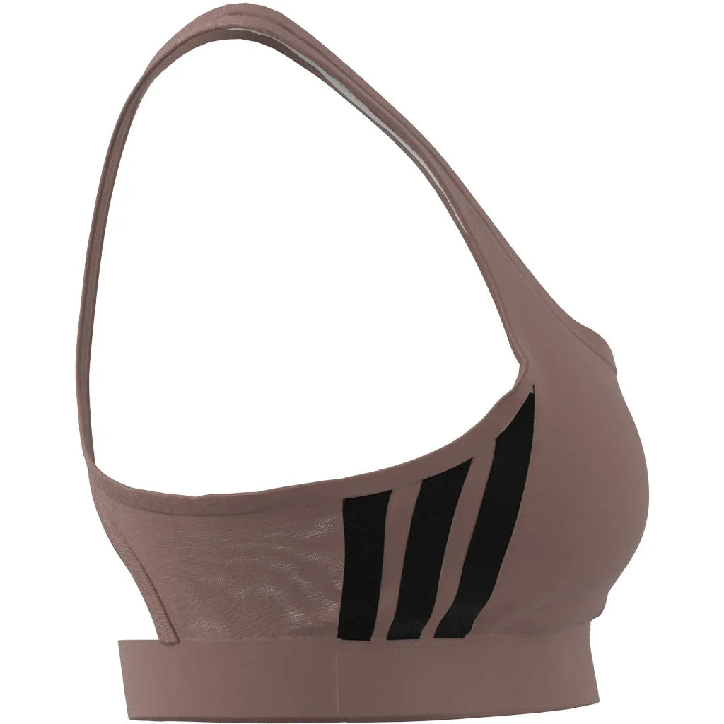 Adidas Powerreact Train Medium-Support 3-Stripes Bra - Women - Sports Excellence