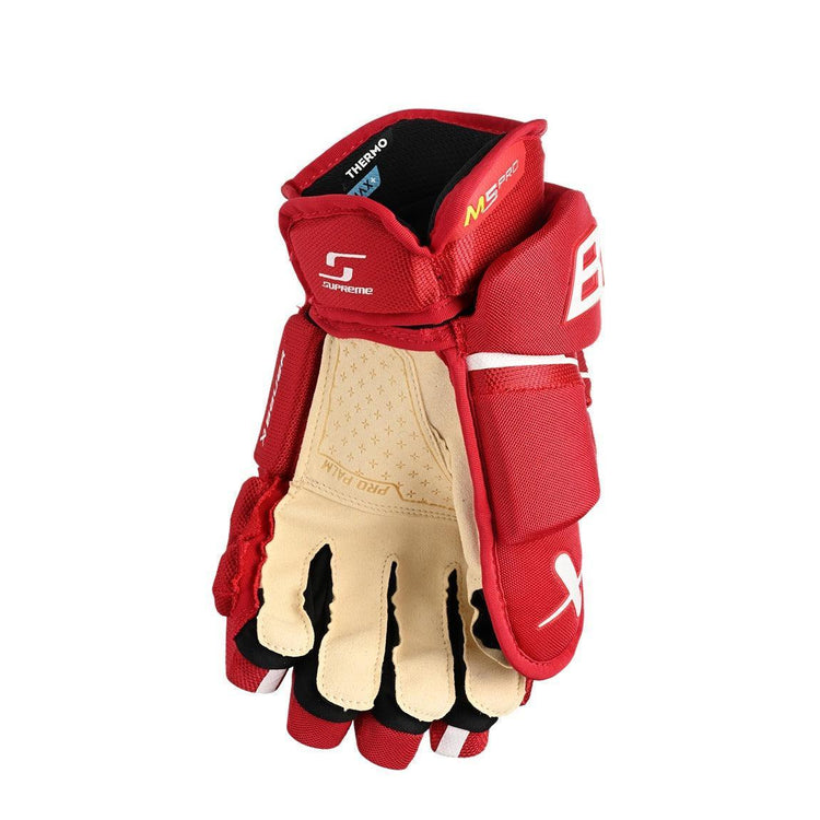 Bauer Supreme M5 Pro Hockey Gloves - Intermediate - Sports Excellence