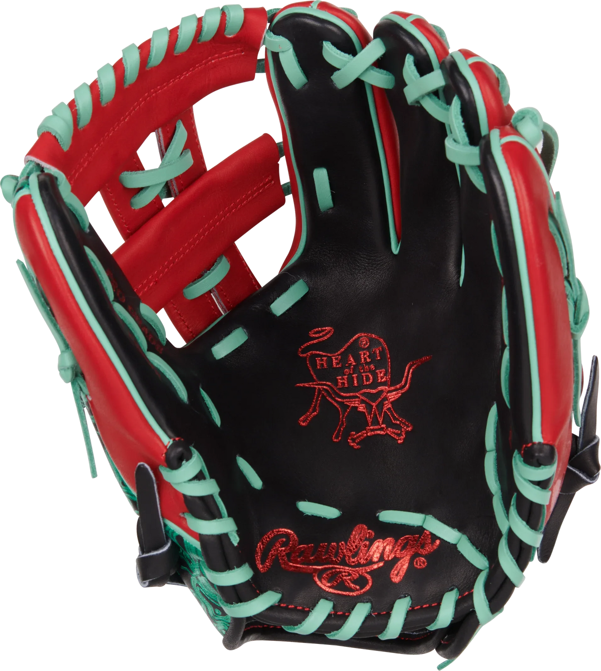 Rawlings Heart of the Hide Color Sync 11.5" Red Infield Glove (2025) - Sports Excellence