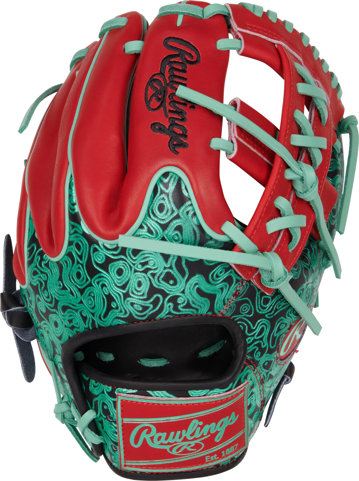 Rawlings Heart of the Hide Color Sync 11.5" Red Infield Glove (2025)