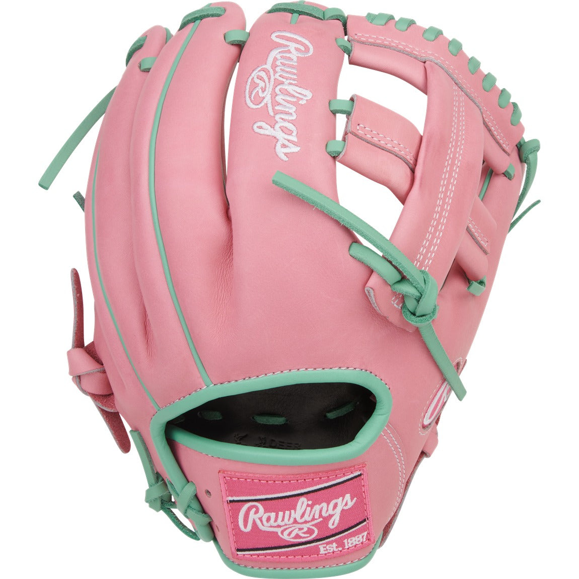 Rawlings Heart of the Hide 11.75" Pink Infield Baseball Glove (2026)