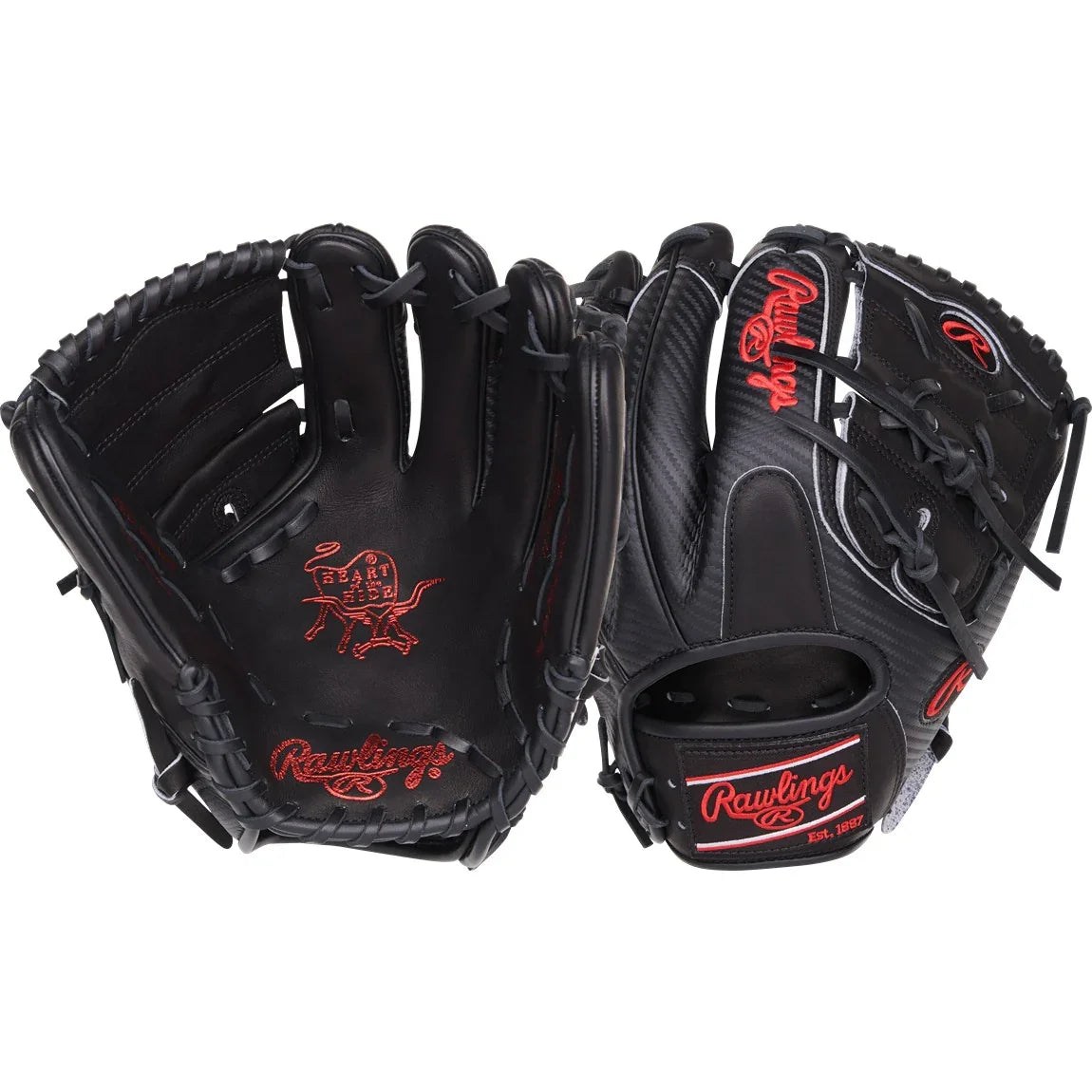 Rawlings 11.75" Heart of the Hide Infield Glove (PROR205-9BCFS) (2025) - Sports Excellence
