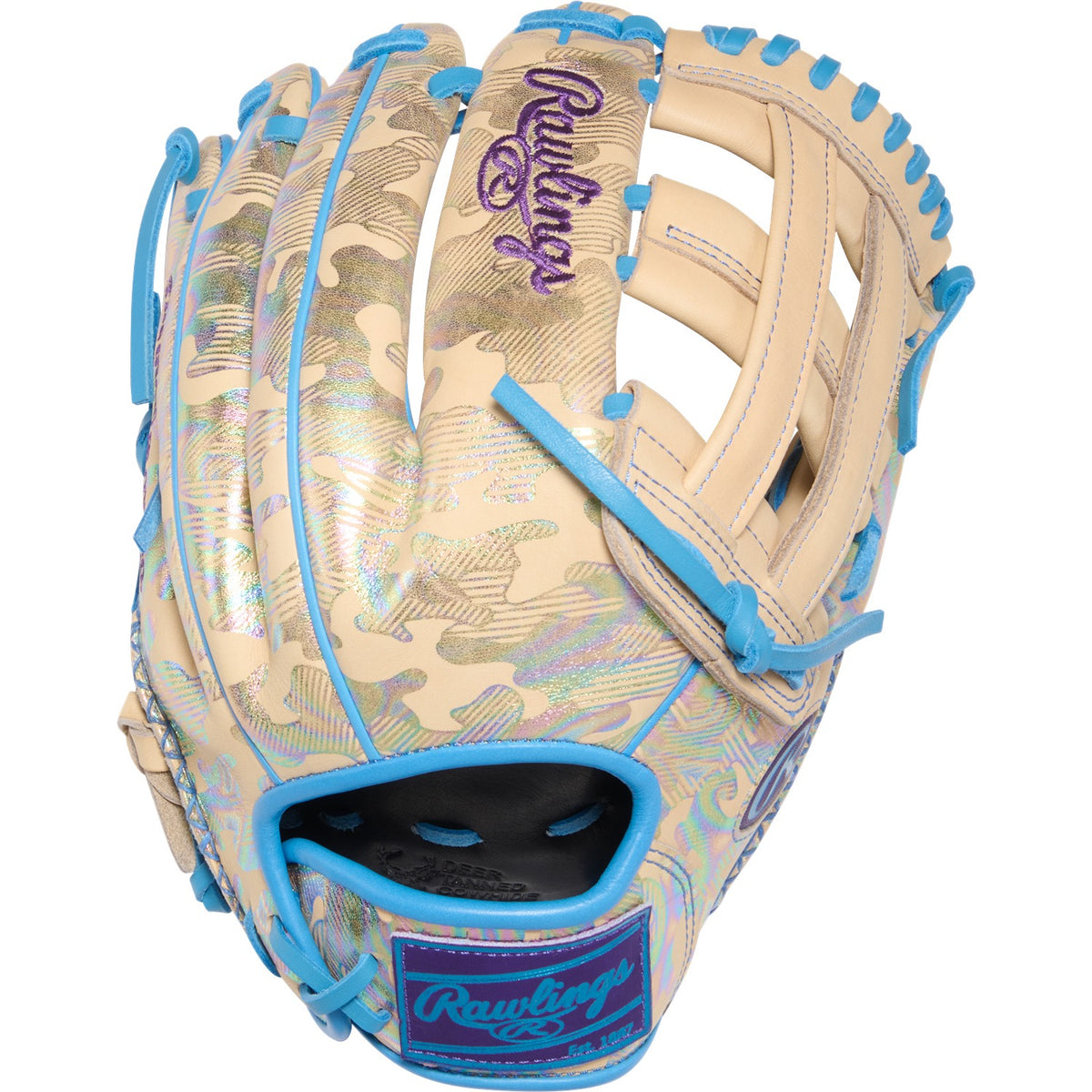 Rawlings HOH Color Sync 10 Metallic Camo 12.25-Inch Outfield Glove