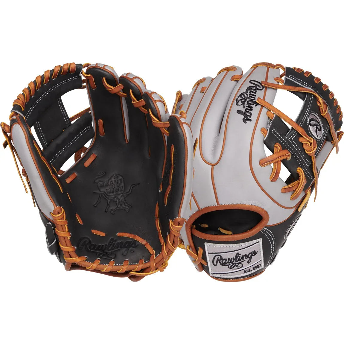 Rawlings 11.5" Heart of the Hide ContoUR Series Infield Glove (PROR234U-2DS) (2025) - Sports Excellence
