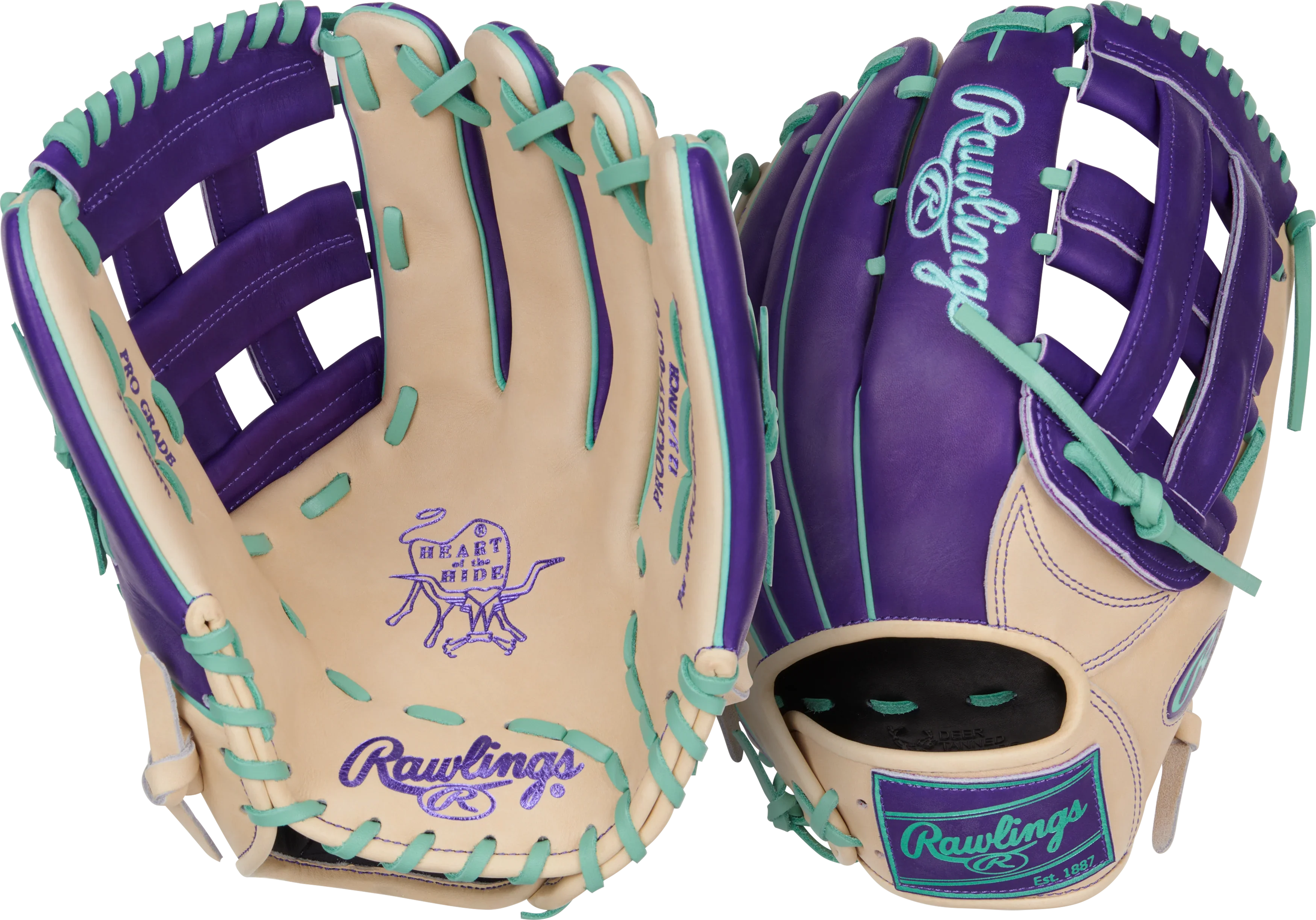 Rawlings Heart of the Hide Color Sync 12.75" Outfield Glove (2025) - Sports Excellence