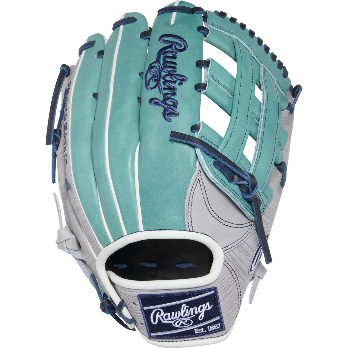 Rawlings HOH Color Sync 10 Woodgrain Sage 12.75-Inch Outfield Glove