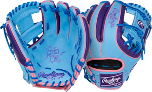Rawlings Heart of the Hide Color Sync 11.5" Blue Infield Glove (2025) - Sports Excellence
