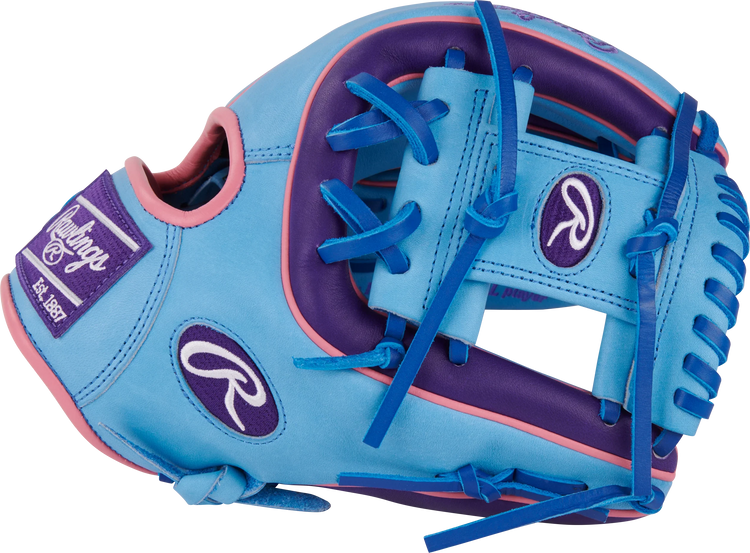 Rawlings Heart of the Hide Color Sync 11.5" Blue Infield Glove (2025) - Sports Excellence