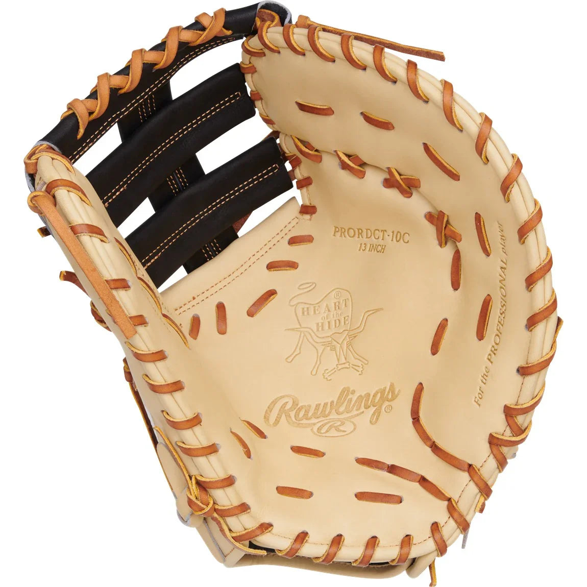Rawlings 13" Heart of the Hide First Base Mitt (PRORDCT-10C) (2025) - Sports Excellence