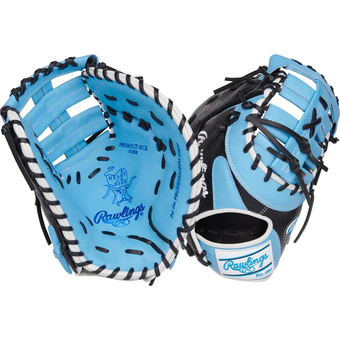 Rawlings 12.5" Heart of the Hide First Base Mitt (PRORDCT-10CB) (2025) - Sports Excellence