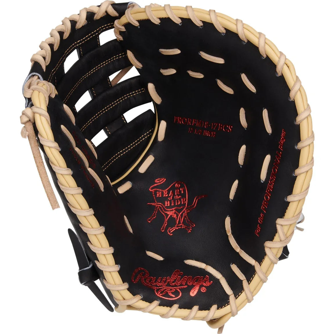 Rawlings 12.5" Heart of the Hide First Base Mitt (PRORFM18-17BCS) (2025) - Sports Excellence