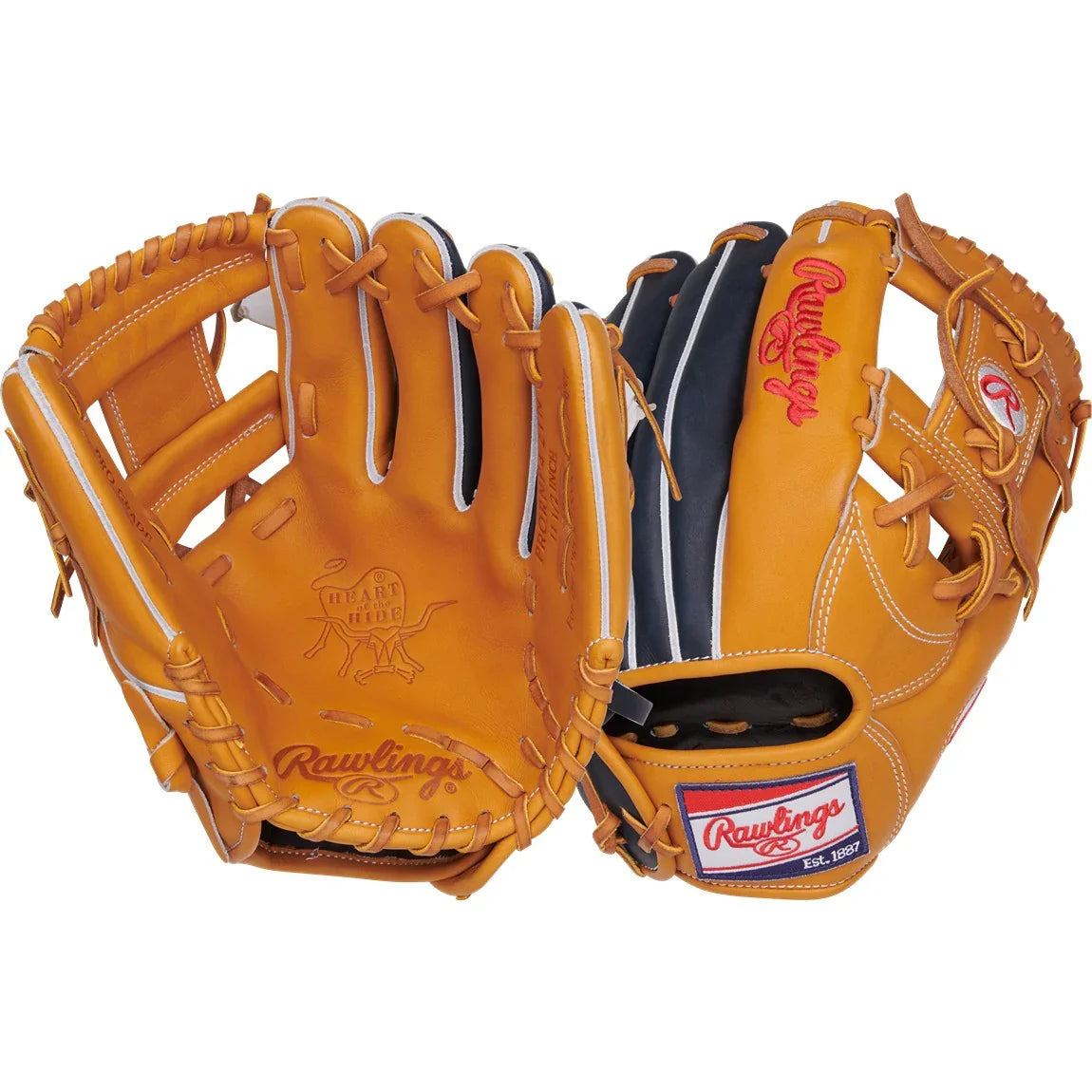Rawlings 11.5" Heart of the Hide Infield Glove (PRORNP4-2TN) (2025) - Sports Excellence