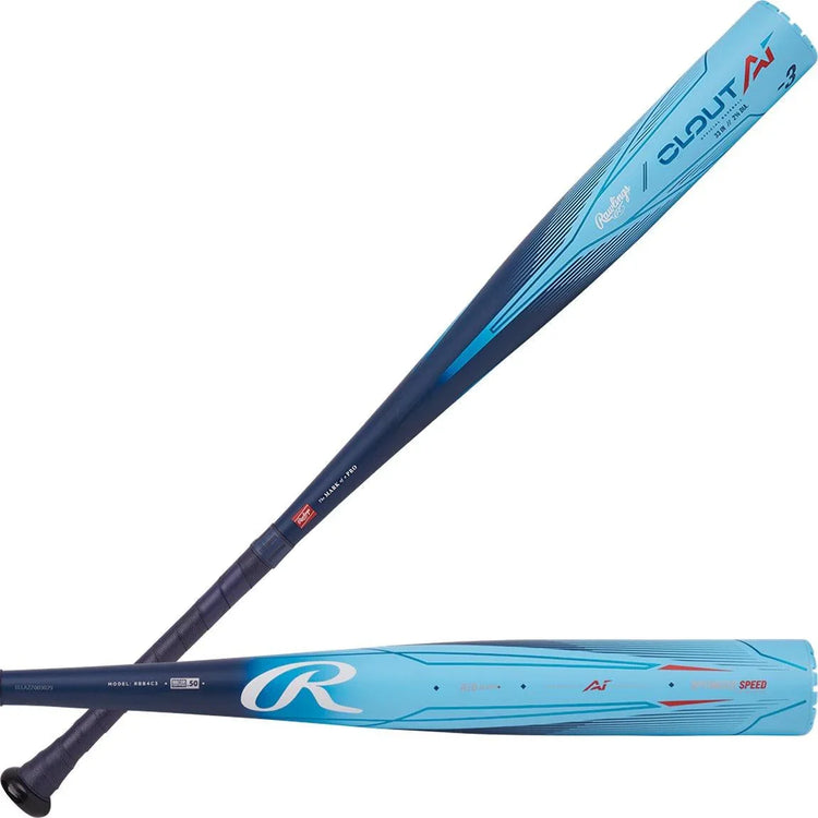 Rawlings Clout AI 2 5/8" (-3) BBCOR Baseball Bat (2024) - Sports Excellence