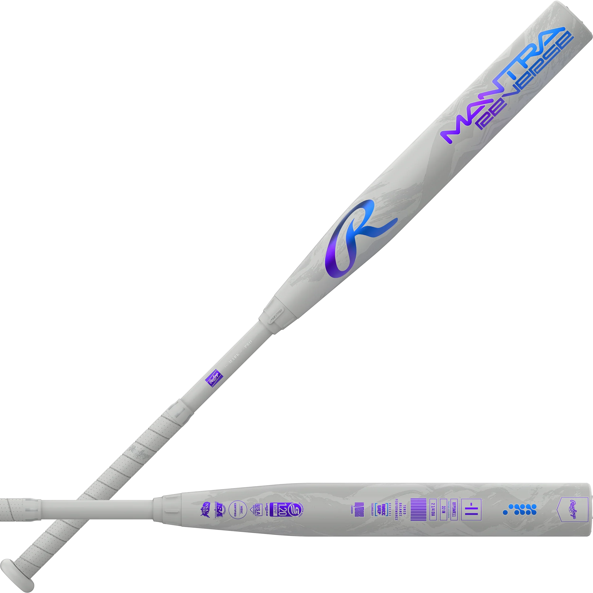 Rawlings Mantra Reverse Fastpitch Softball Bat (-10) (2025) - Sports Excellence