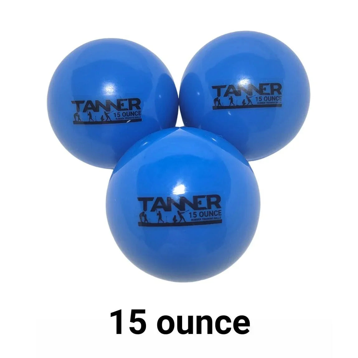 Tanner Tees Weighted Ball /Plyo Balls (Single Weight) 15 oz Weighted Baseballs - Sports Excellence