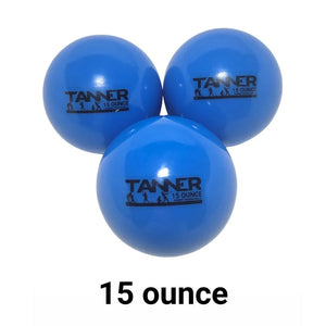 Tanner Tees Weighted Ball /Plyo Balls (Single Weight) 15 oz Weighted Baseballs - Sports Excellence