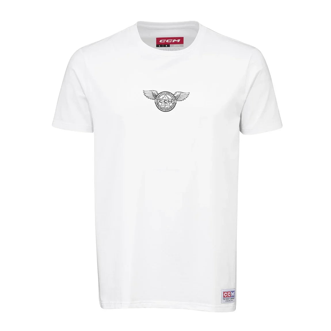 CCM Monochrome Short Sleeve Wings Tee - Senior - Sports Excellence