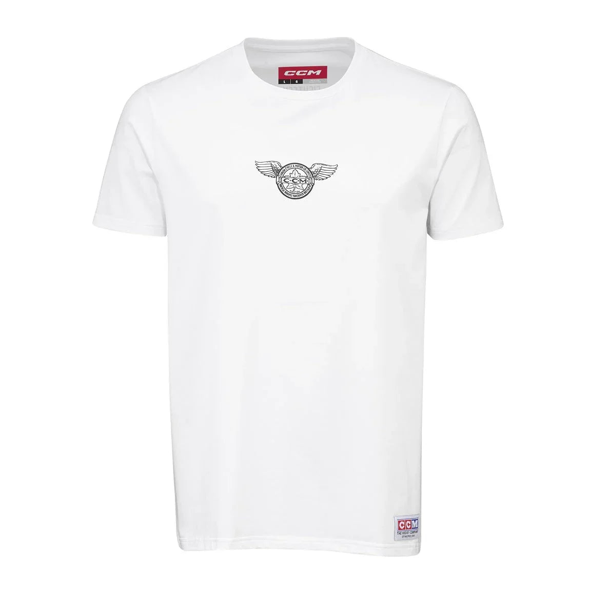 CCM Monochrome Short Sleeve Wings Tee - Youth - Sports Excellence
