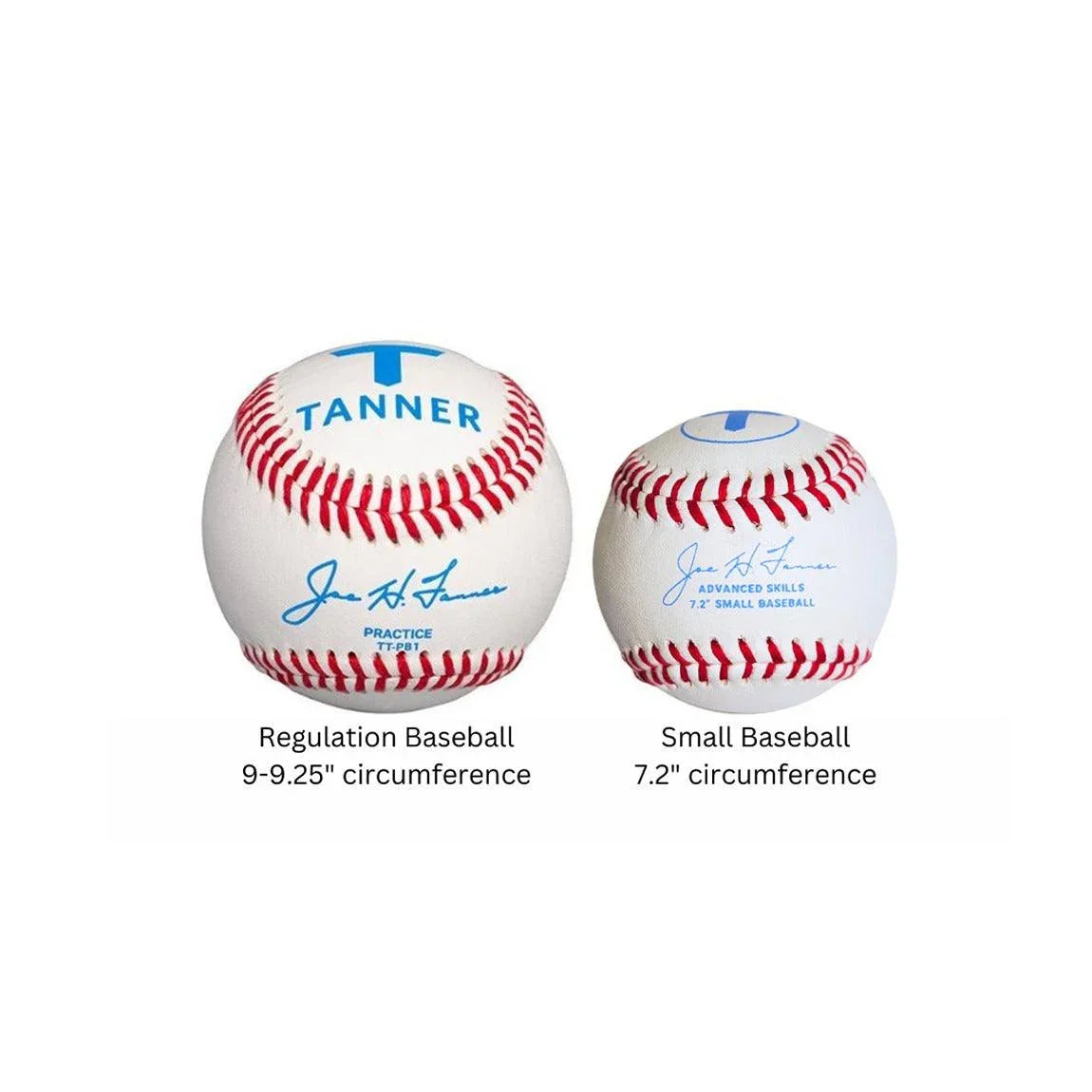 Tanner Tees Small Baseballs / Mini Baseballs for Hand Eye Coordination Drills - Sports Excellence