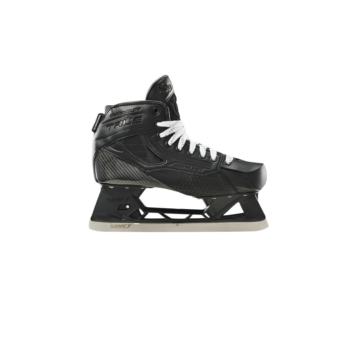 True Catalyst 7X4 BLACKOUT Goalie Skates - Senior