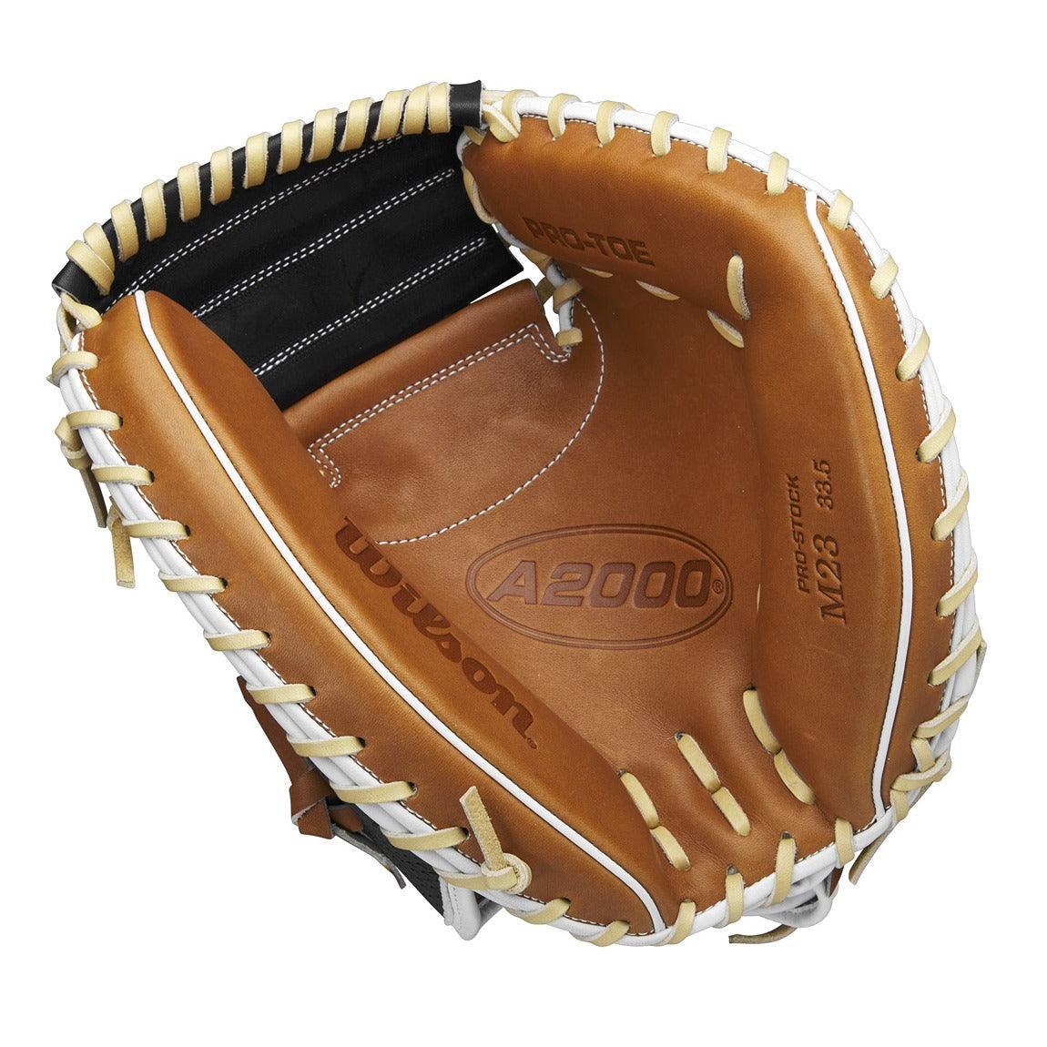 Wilson A2000 M23 SS Baseball Catcher's Mitt (2024) - Sports Excellence