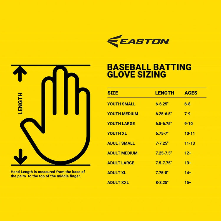 Easton WALK-OFF ETHOS Youth Batting Gloves (2025) - Sports Excellence