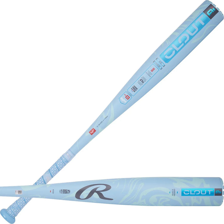 rawlings CLOUT AI -8 (2 3/4" BARREL) USSSA Youth baseball Bat (2025) - Sports Excellence