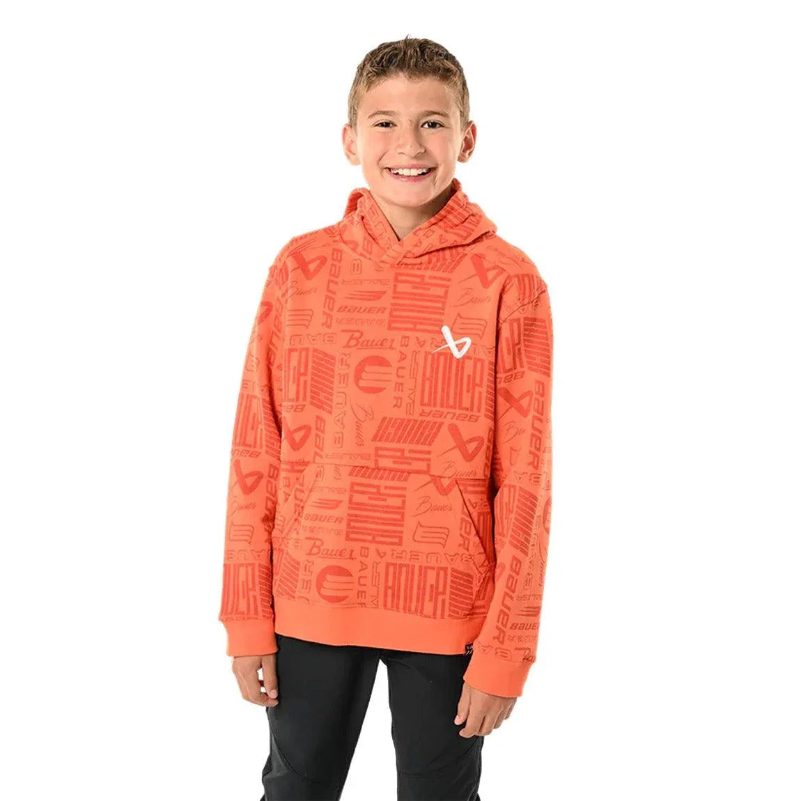 Bauer Logo Repeat Hoodie - Youth - Sports Excellence